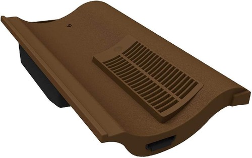 Brown single pantile - roof, tile