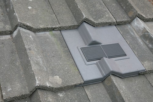 Roof tile vent for redland - tile,