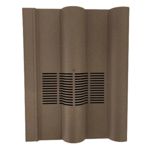 Double roman roof tile vent - roof,