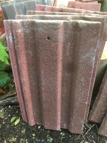 Redland roof tile red - redland, tile,