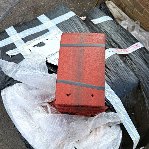 Redland rusted red concrete - red,