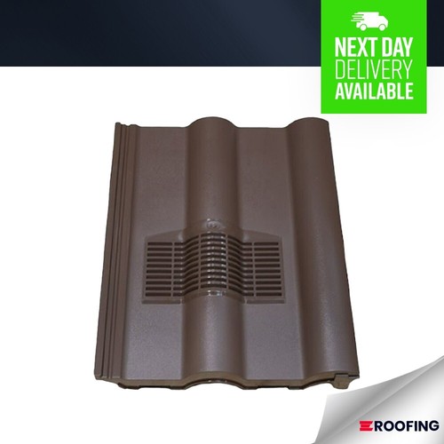 Double roman vent brown - roman,