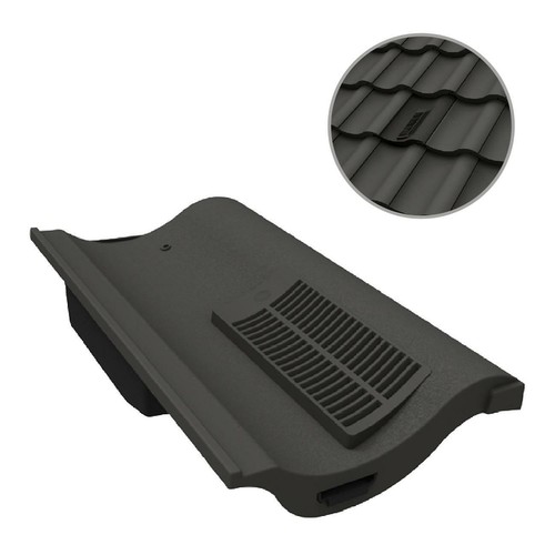 Grey single pantile - single,