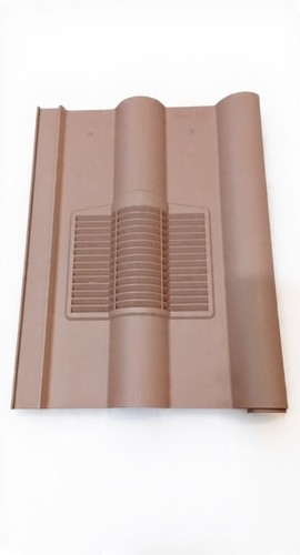 Double roman roof tile vent - roof,